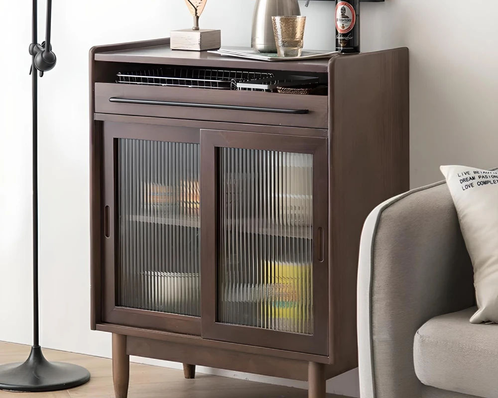 gray sideboard buffet